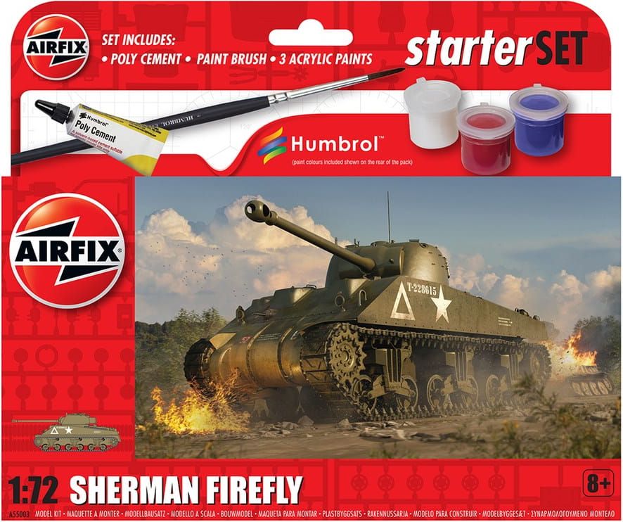 Zdjęcie Sherman Firefly 1:72 Airfix 55003