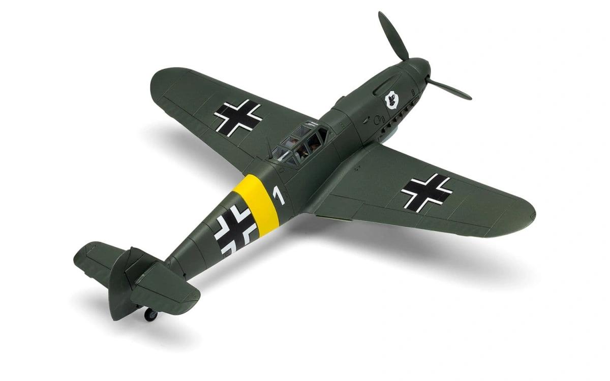 Zdjęcie Messerschmitt Bf109F-4 Starter Set 1:72 Airfix 55014