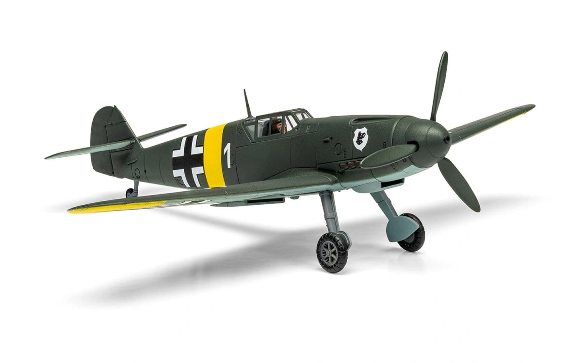 Zdjęcie Messerschmitt Bf109F-4 Starter Set 1:72 Airfix 55014
