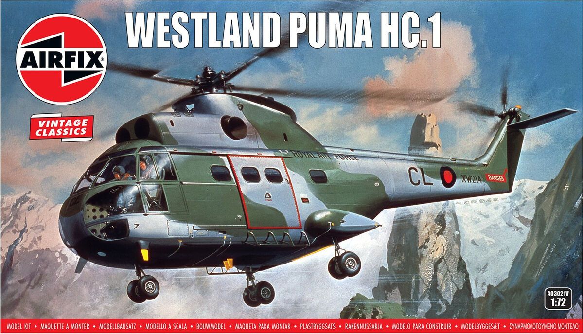 Zdjęcie Westland Puma HC.1 1:72 Airfix 03021V