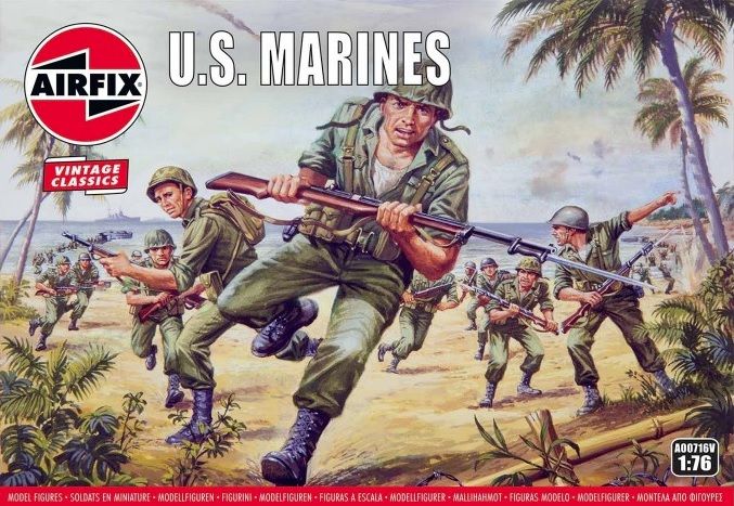 Zdjęcie WWII US Marines 1:76 Airfix 00716V