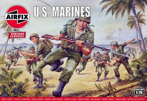 WWII US Marines 1:76 Airfix 00716V