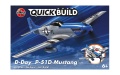 Zdjęcie D-Day P-51D Mustang QUICKBUILD Airfix 6046 (klocki)
