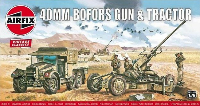 Zdjęcie Bofors 40mm Gun and Tractor 1:76 Airfix 02314V