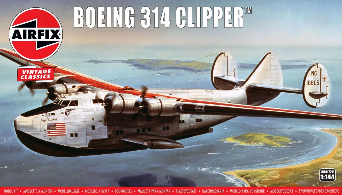 Zdjęcie Boeing 314 Clipper 1:144 Airfix 04172V