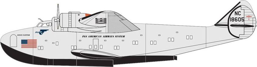 Zdjęcie Boeing 314 Clipper 1:144 Airfix 04172V