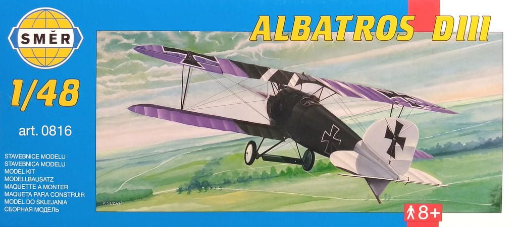 Zdjęcie Albatros D.III 1:48 Smer 0816