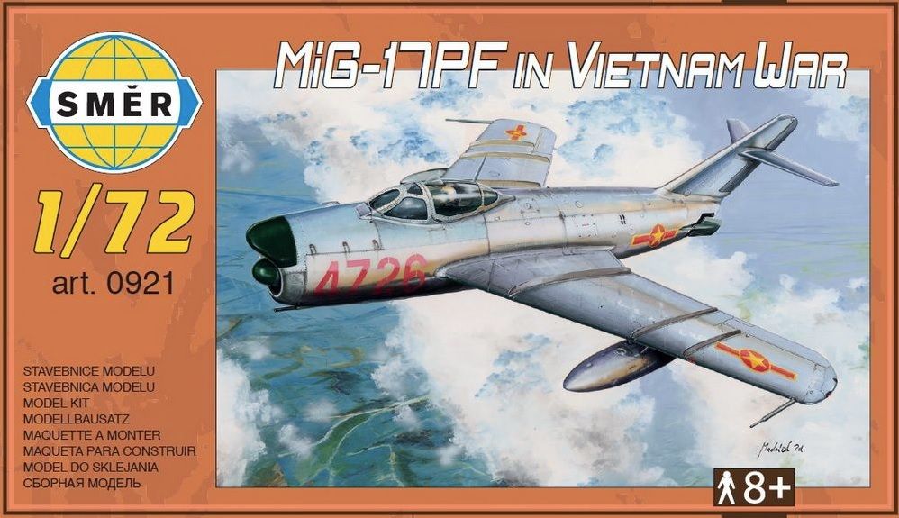 Zdjęcie MiG-17PF Vietnam 1:72 Smer 0921