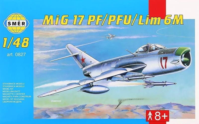 Zdjęcie MiG-17PF / PFU / Lim-6M 1:48 Smer 0827