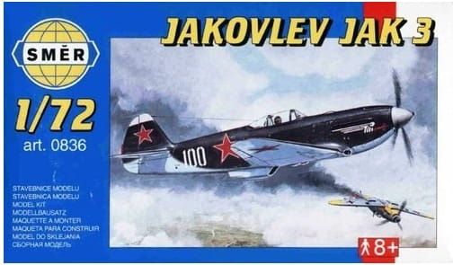 Zdjęcie Yakovlev Jak-3 1:72 Smer 0836