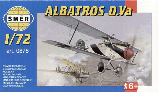 Zdjęcie Albatros D.Va 1:72 Smer 0878