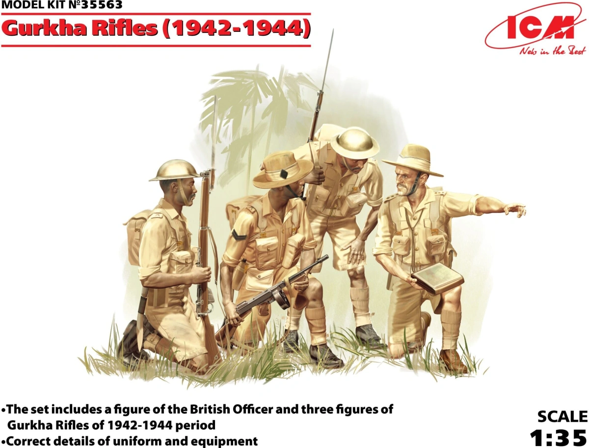 Zdjęcie Gurkha Rifles (1944) 1:35 ICM 35563