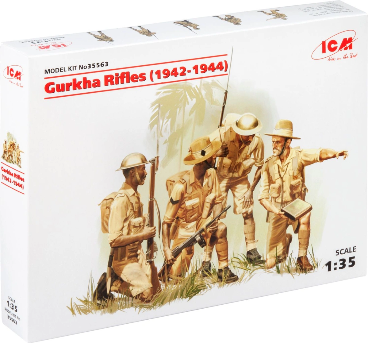 Zdjęcie Gurkha Rifles (1944) 1:35 ICM 35563