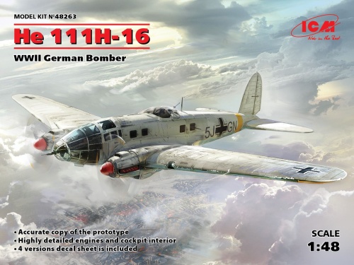 Heinkel He 111H-16 1:48 ICM 48263
