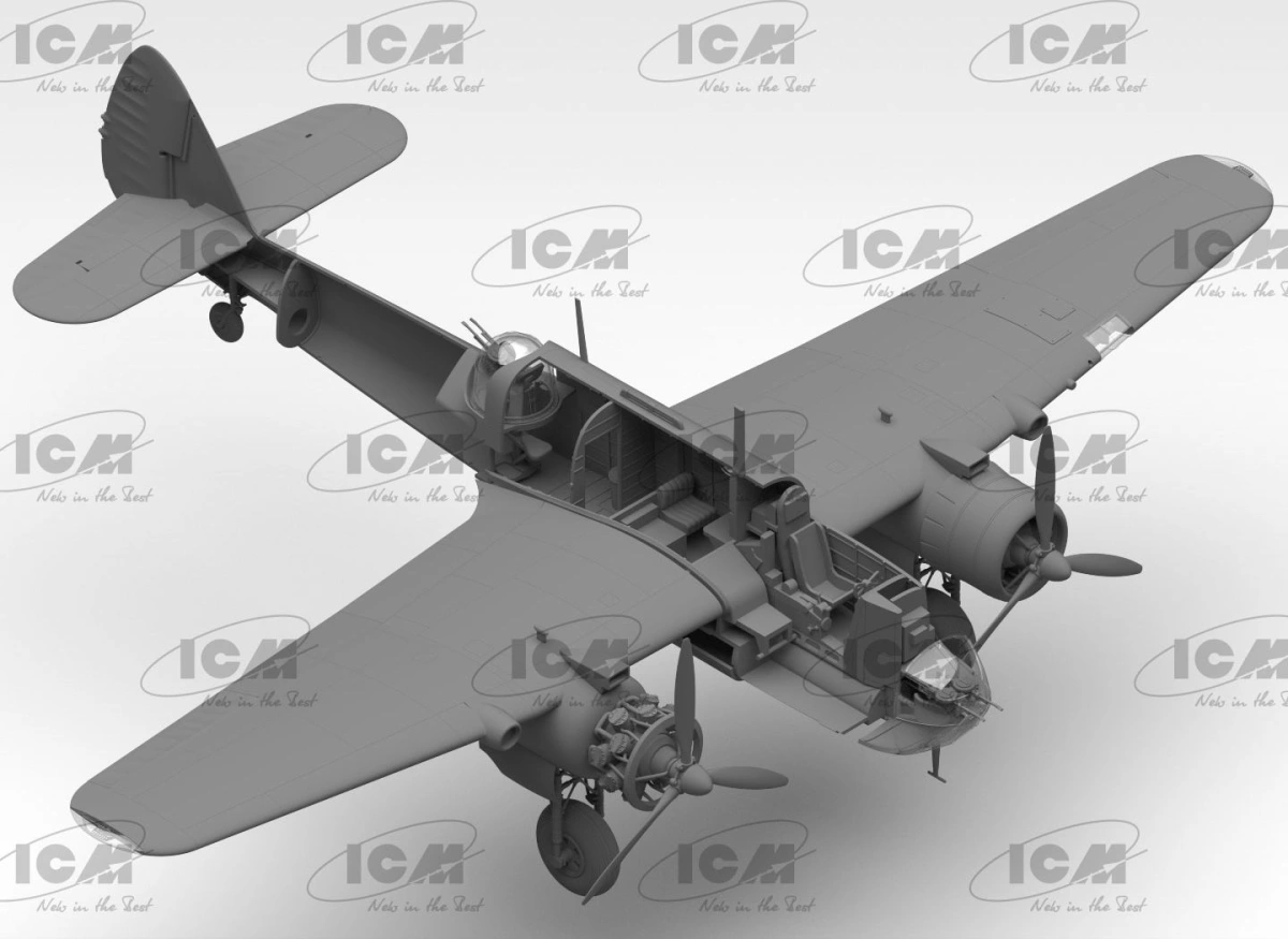Zdjęcie Bristol Beaufort Mk.I 1:48 ICM 48310