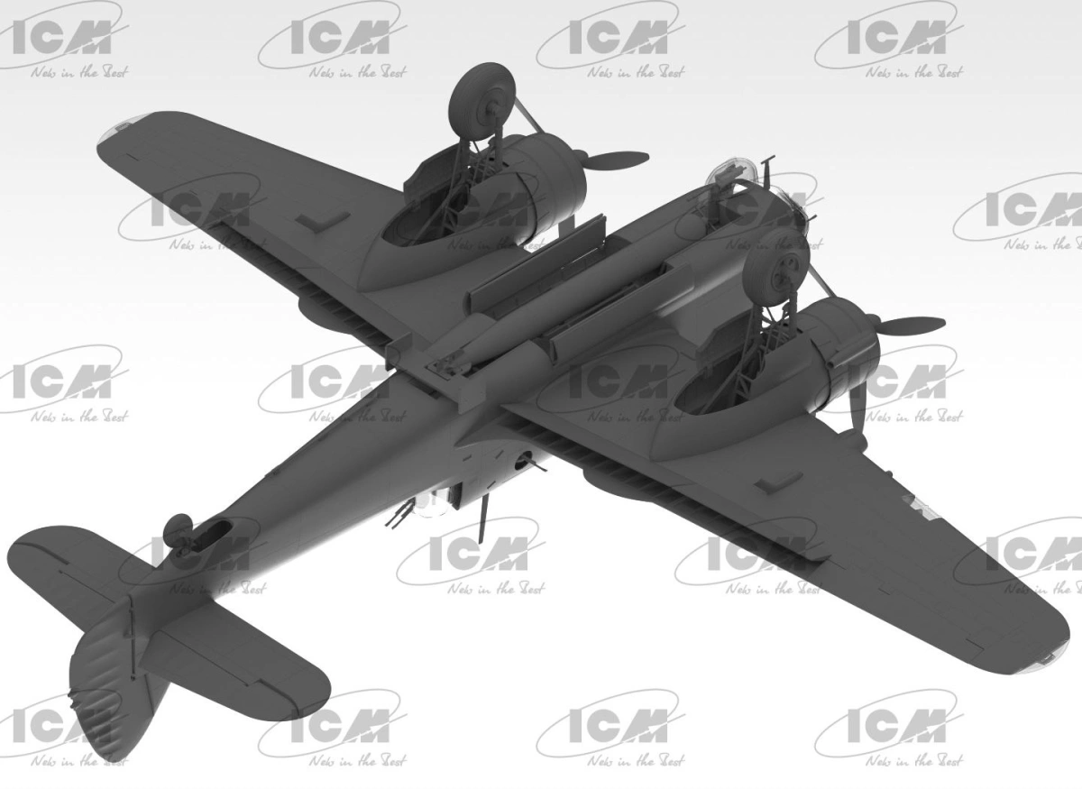 Zdjęcie Bristol Beaufort Mk.I 1:48 ICM 48310
