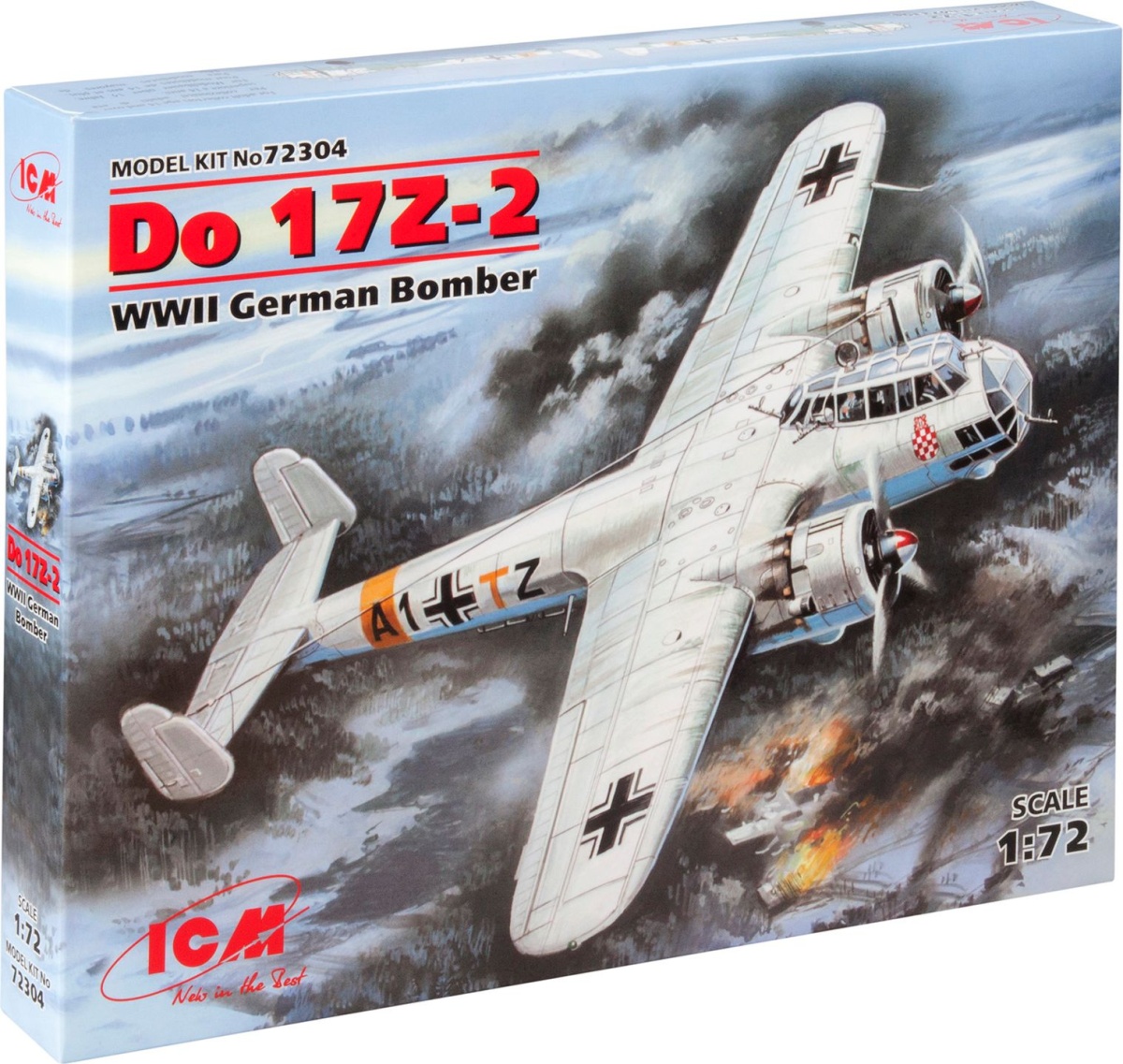 Zdjęcie Dornier Do 17Z-2 1:72 ICM 72304
