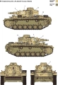 Zdjęcie German Panzer III Ausf. N "Afrika Korps" 1:35 Academy 13567