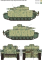 Zdjęcie German Panzer III Ausf. N "Afrika Korps" 1:35 Academy 13567