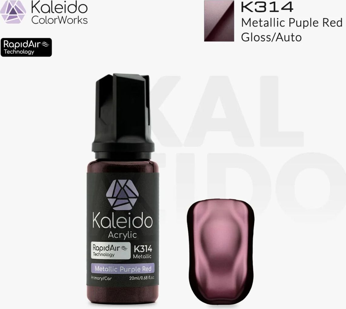 Zdjęcie Kaleido KLDK314 Metallic Purple Red farba 20ml K314