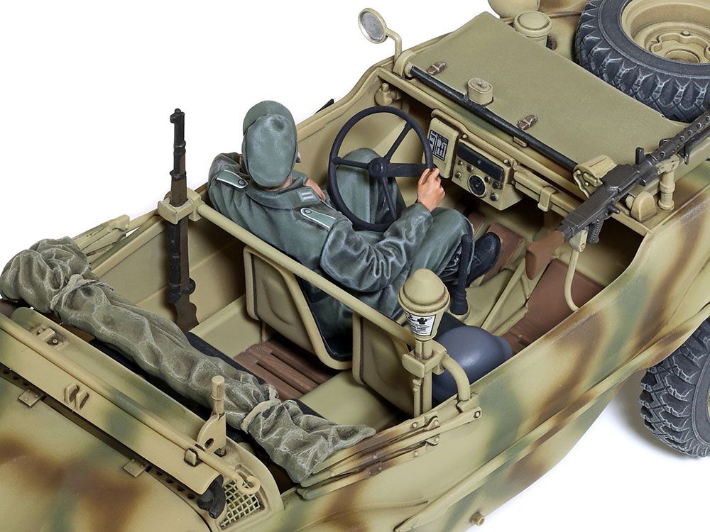 Zdjęcie German Schwimmwagen Type 166 Wide Wheel Version 1:35 Tamiya 35393