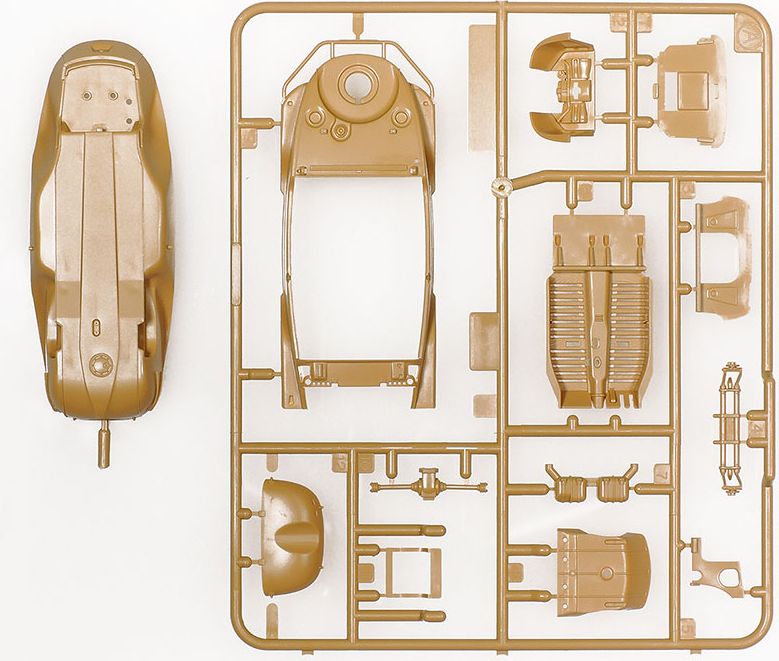 Zdjęcie German Schwimmwagen Type 166 Wide Wheel Version 1:35 Tamiya 35393