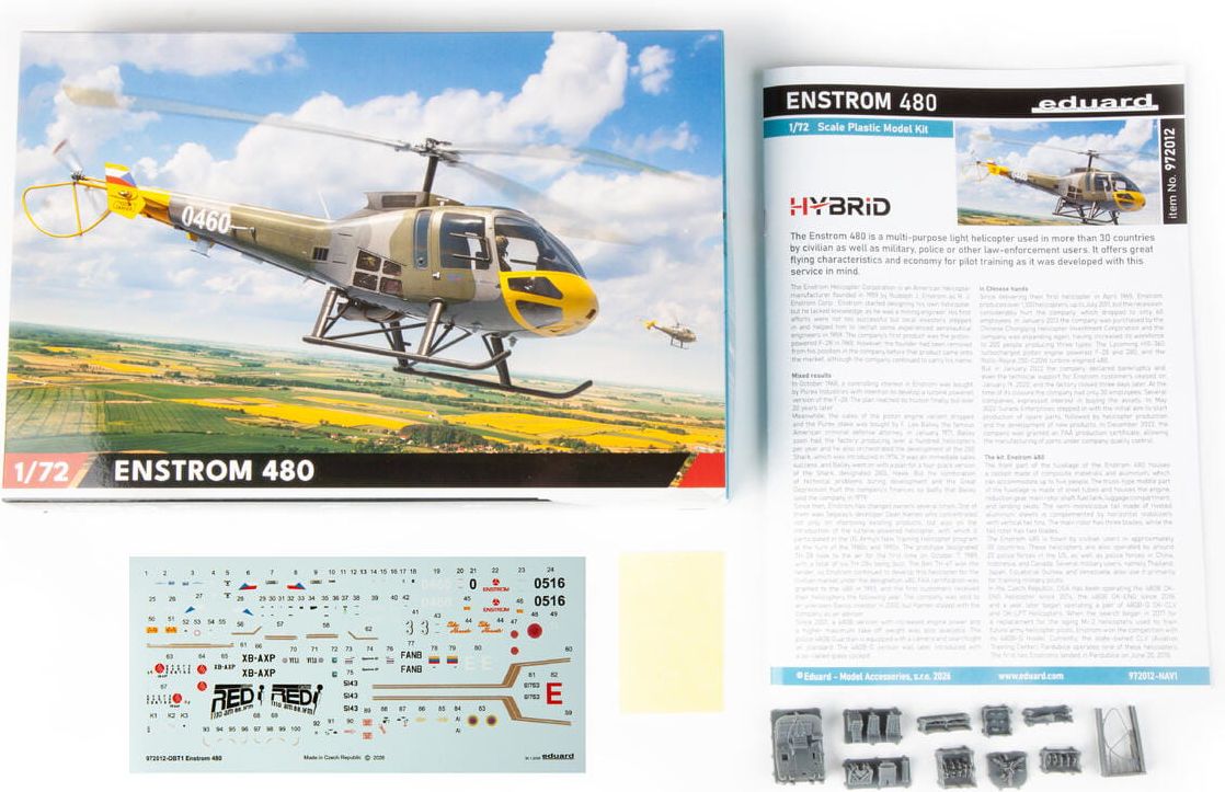 Zdjęcie Enstrom 480 1:72 Eduard 972012