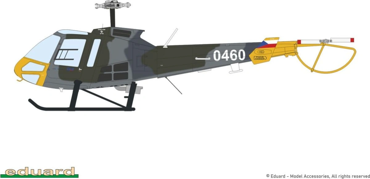 Zdjęcie Enstrom 480 1:72 Eduard 972012