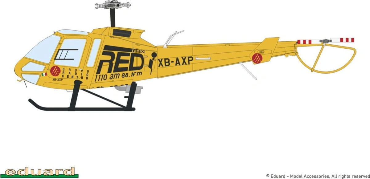 Zdjęcie Enstrom 480 1:72 Eduard 972012