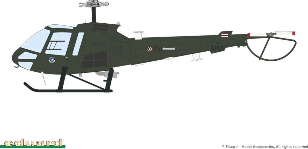Zdjęcie Enstrom 480 1:72 Eduard 972012
