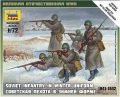 Zdjęcie Radziecka piechota (mundury zimowe 1941-1942) 1:72 Zvezda 6197