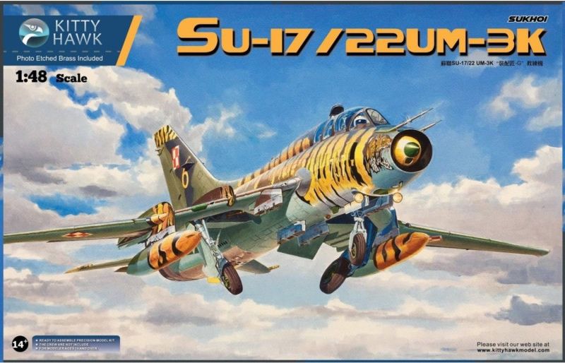 Zdjęcie Suchoj Su-17/22UM-3K 1:48 Kittyhawk 80147