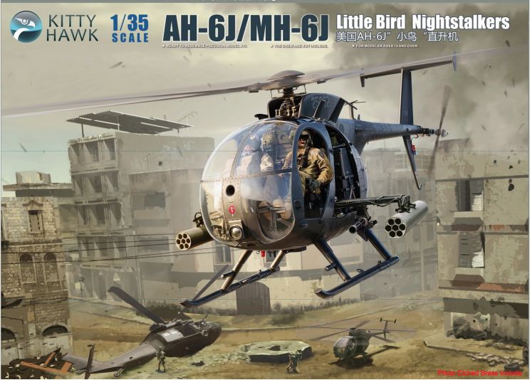 Zdjęcie Hughes AH-6J/MH-6J Little Bird Nightstalker 1:35 Kittyhawk 50003