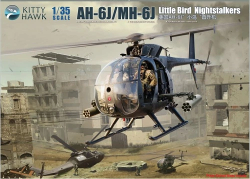 Hughes AH-6J/MH-6J Little Bird Nightstalker 1:35 Kittyhawk 50003