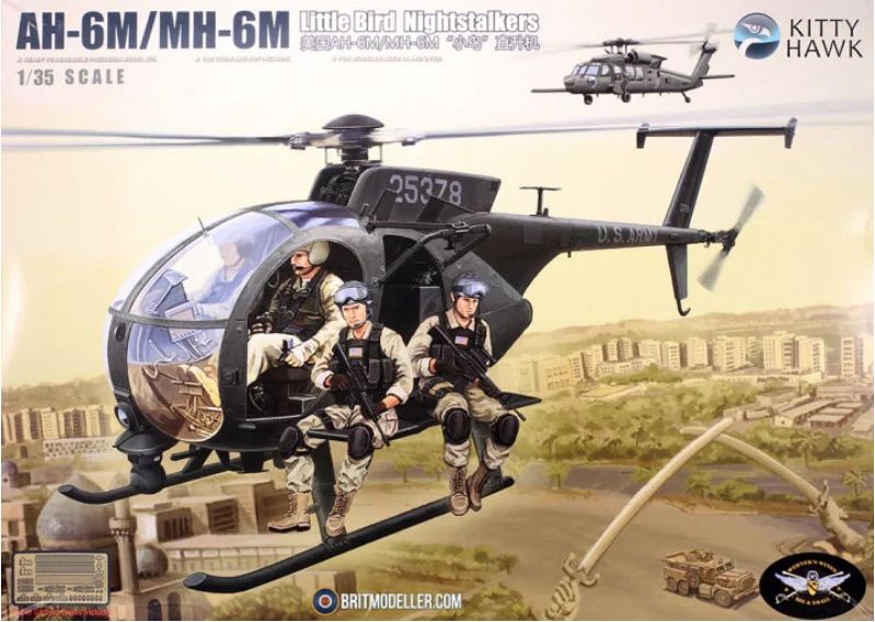 Zdjęcie AH-6M/MH-6M Little Bird 1:35 Kittyhawk 50002