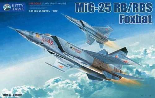 MiG-25RB/RBS "Foxbat-B/D" 1:48 Kittyhawk 80113