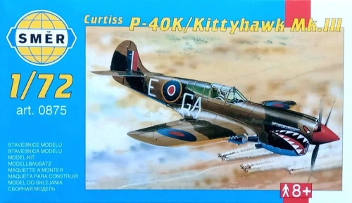 Curtiss P-40K / Kittyhawk Mk.III 1:72 Smer 0875