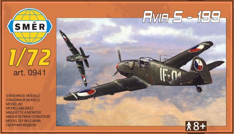 Zdjęcie Avia S-199 1:72 Smer 0941
