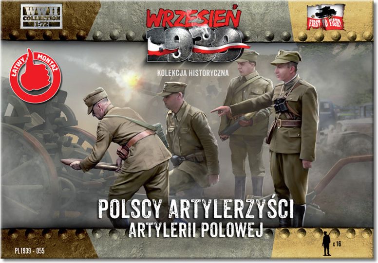 Zdjęcie Polscy artylerzyści artylerii polowej 1:72 First To Fight PL1939-055