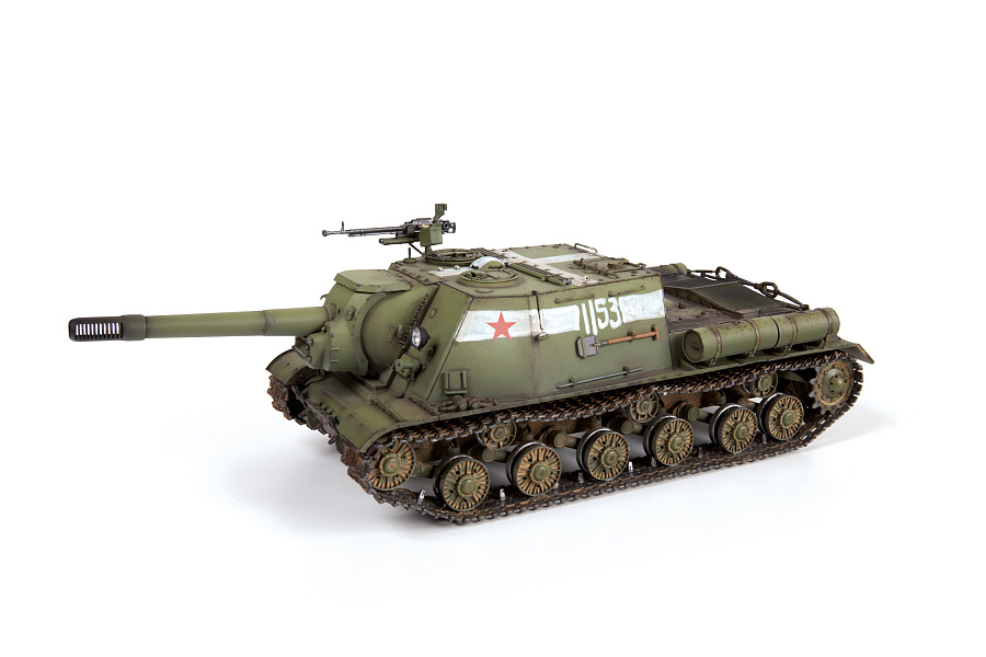Zdjęcie Radzieckie działo samobieżne ISU-152 1:35 Zvezda 3721