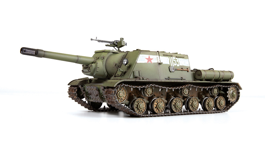 Zdjęcie Radzieckie działo samobieżne ISU-152 1:35 Zvezda 3721