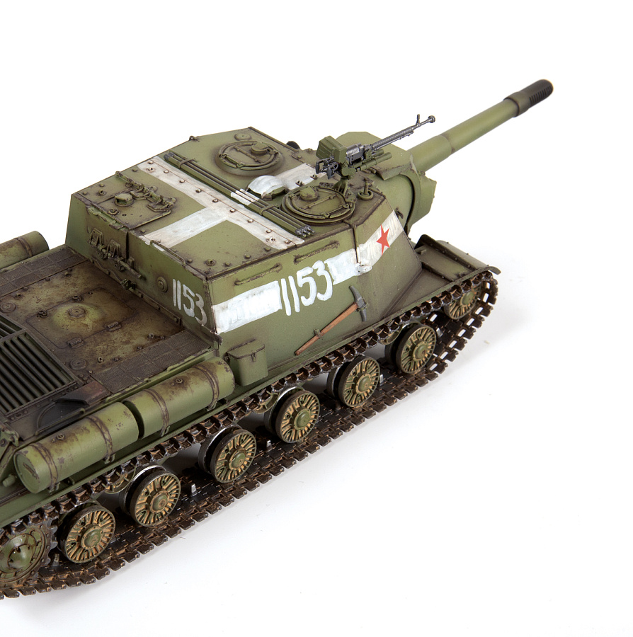 Zdjęcie Radzieckie działo samobieżne ISU-152 1:35 Zvezda 3721