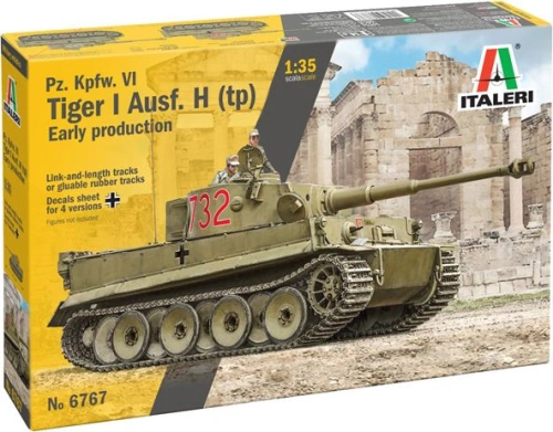 Pz.Kpfw. VI Tiger I Ausf. H (tp) Early Production 1:35 Italeri 6767