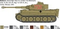 Zdjęcie Pz.Kpfw. VI Tiger I Ausf. H (tp) Early Production 1:35 Italeri 6767