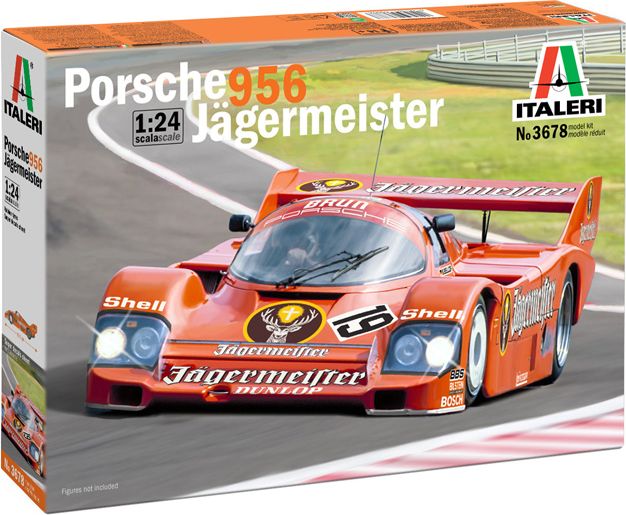 Zdjęcie Porsche 956 Jagermeister 1:24 Italeri 3678