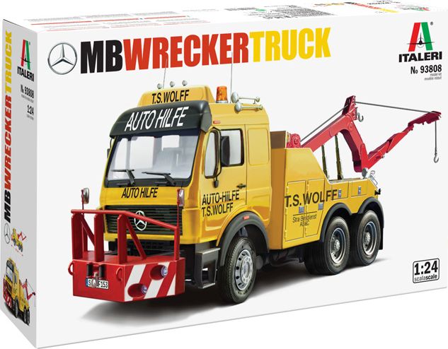 Zdjęcie Mercedes-Benz Wrecker Truck 1:24 Italeri 93808