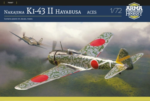 Nakajima Ki-43 II Hayabusa Aces 1:72 Arma Hobby 70087