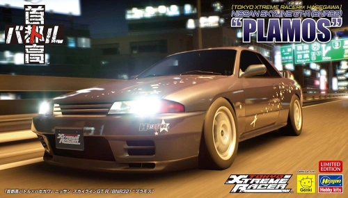 Nissan Skyline GT-R (BNR32) "Plamos" Tokyo Xtreme Racer 1:24 Hasegawa SP672