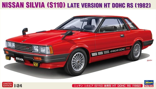 Nissan Silvia (S110) Late Version HT DOHC RS (1982) 1:24 Hasegawa 20797
