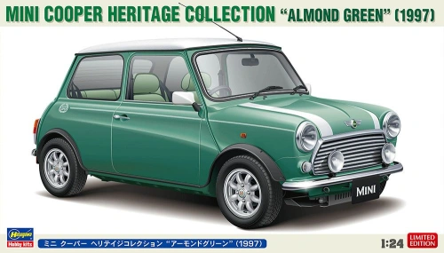 Mini Cooper Heritage Collection "Almond Green" (1997) 1:24 Hasegawa 20789